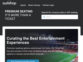 'suitehop.com' screenshot