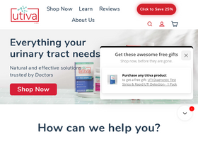 'utivahealth.com' screenshot