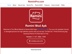 'reminipro.com' screenshot