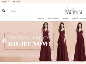 'babyonlinewholesale.com' screenshot