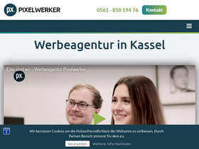 'pixelwerker.de' screenshot