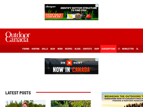 'outdoorcanada.ca' screenshot