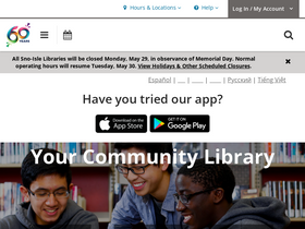 'sno-isle.org' screenshot