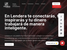 'lendera.mx' screenshot