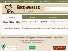 'brownells.it' screenshot