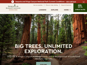 'visitsequoia.com' screenshot