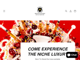 Houseofdubaifragrances homepage screenshot