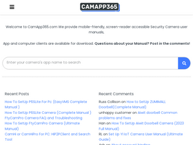 'camapp365.com' screenshot
