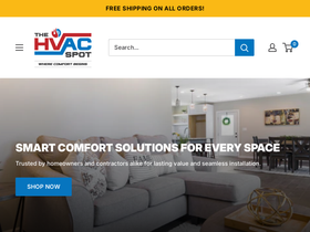 thehvacspot.com homepage screenshot