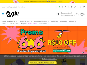 'givonline.com.br' screenshot