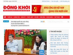 'baodongkhoi.vn' screenshot
