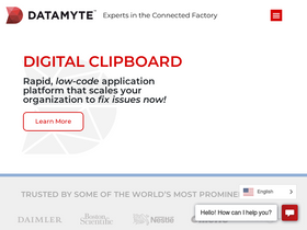 'datamyte.com' screenshot