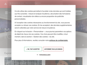 'musee-orangerie.fr' screenshot