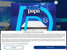 'drimer.pe' screenshot