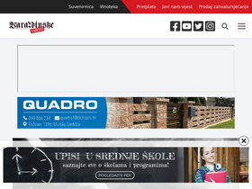 'varazdinske-vijesti.hr' screenshot