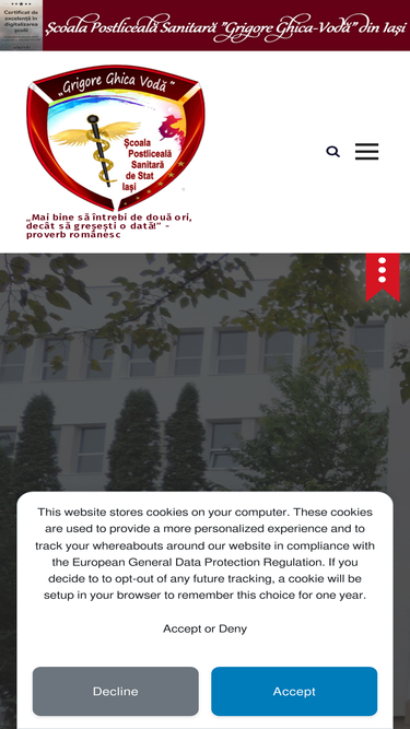 scoalasanitara-iasi.ro