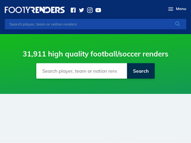 'footyrenders.com' screenshot