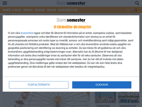 'barnsemester.se' screenshot