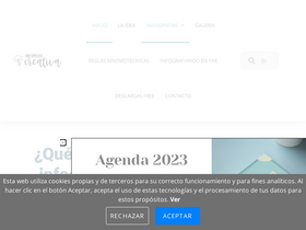 'enfermeriacreativa.com' screenshot