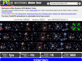 'testufo.com' screenshot