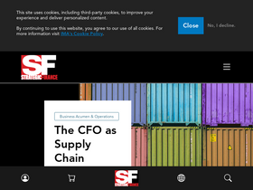 'sfmagazine.com' screenshot