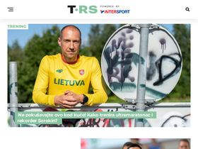 'trcanje.rs' screenshot