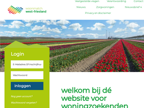 'woonmatchwestfriesland.nl' screenshot