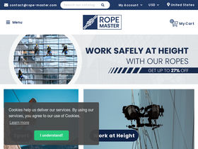 'rope-master.com' screenshot