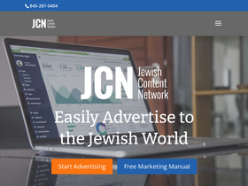 'jewishcontentnetwork.com' screenshot