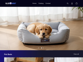 bluerabbit.com.au homepage screenshot