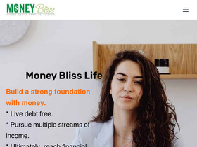 'moneybliss.org' screenshot