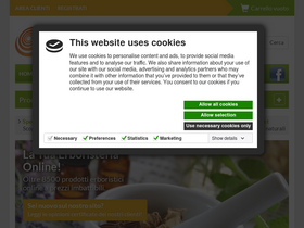 'tuanatura.it' screenshot