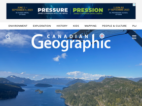 'canadiangeographic.ca' screenshot