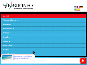 'karibinfo.com' screenshot