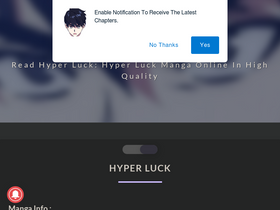 'hyperluckmanga.com' screenshot