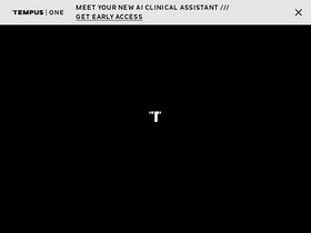 'tempus.com' screenshot