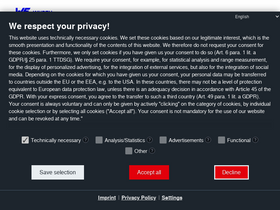 'we-online.com' screenshot
