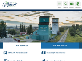 'stalbert.ca' screenshot