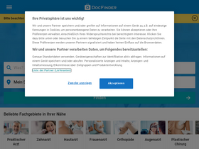 'docfinder.at' screenshot