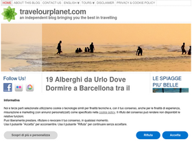 'travelourplanet.com' screenshot