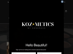 kozbykendress.com homepage screenshot