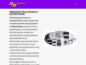 'eletro-home.com' screenshot