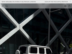 Sapphire Suitcases homepage screenshot