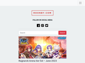 'roonby.com' screenshot