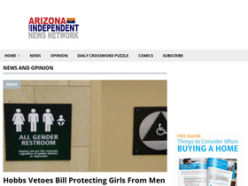 'arizonadailyindependent.com' screenshot