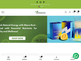 vitaminshop-uae website screenshot