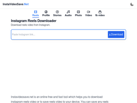 'instavideosave.net' screenshot