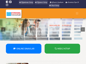 'evrenseldijital.com' screenshot