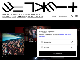 'melkweg.nl' screenshot