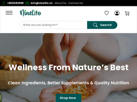 'ninelife.vn' screenshot